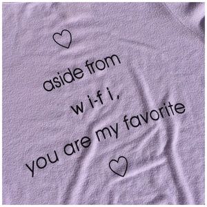 Wildfox Lavender Jumper NWOT